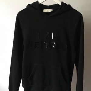 Bow & Drape “I AM LE TIRED” Hoodie